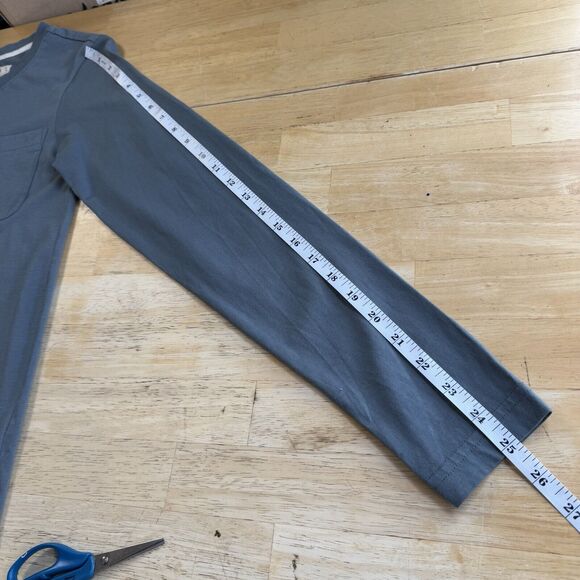 The Landmark Project California Organic Cotton Long Sleeve Pocket Shirt EUC XS - Picture 7 of 7